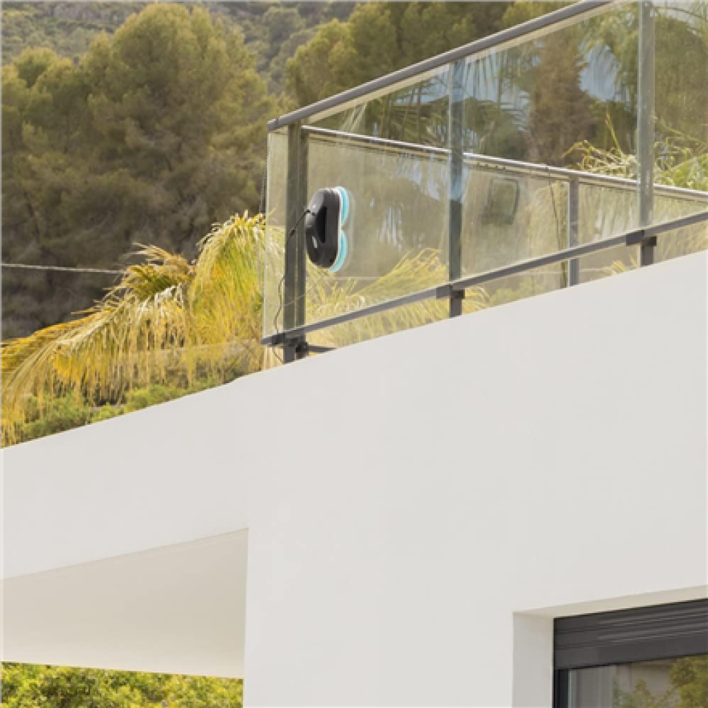 Cecotec Window Cleaning Robot , Conga Windroid 890 SprayWater Smart Connected T , Corded , Black
