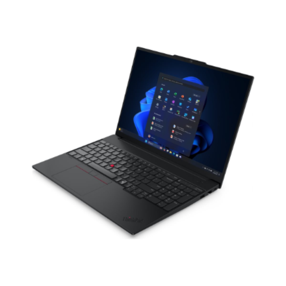 Lenovo ThinkPad E16 G3 AMD , Black , 16 , IPS , WUXGA , 1920 x 1200 pixels , Anti-glare , AMD Ryzen 7 , 250 , 32 GB , SO-DIMM DDR5 , Solid-state drive capacity 512 GB , AMD Radeon 780M Graphics , Windows 11 Pro , 802.11ax , Bluetooth version 5.3 , Keyboar