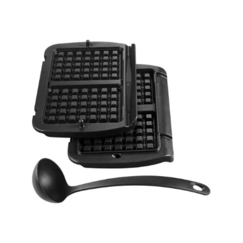 TEFAL , Waffle Plates , XA724810 , Black