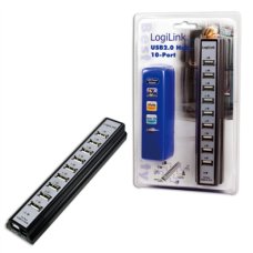 Logilink , USB 2.0 Hub-10 port whit power adapter
