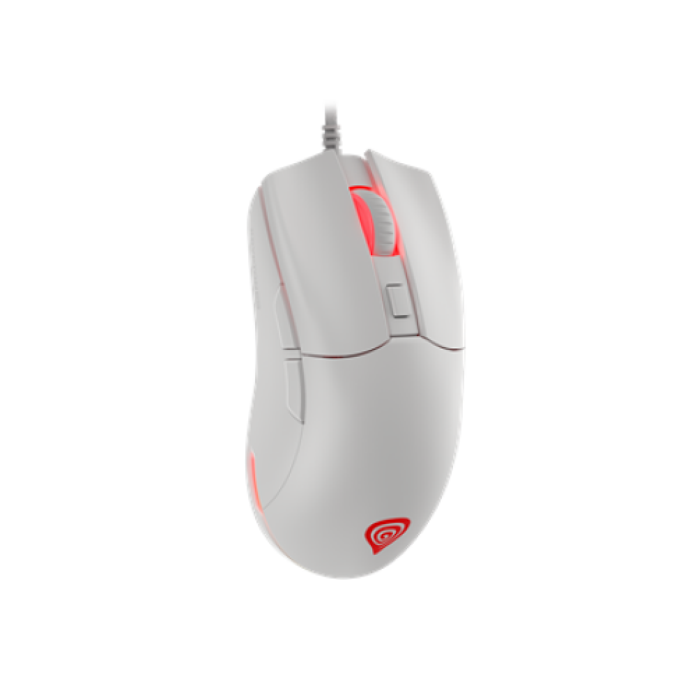 Genesis , Ultralight Gaming Mouse , Krypton 750 , Wired , Optical , Gaming Mouse , USB 2.0 , White , Yes