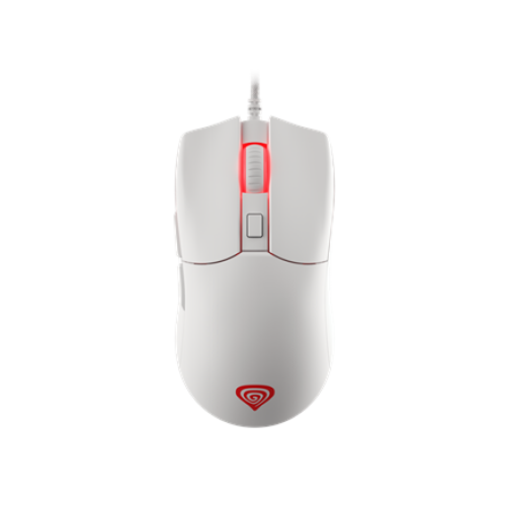 Genesis , Ultralight Gaming Mouse , Krypton 750 , Wired , Optical , Gaming Mouse , USB 2.0 , White , Yes
