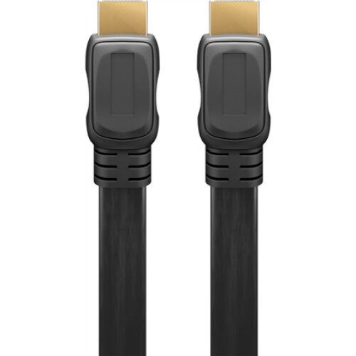 Goobay , High Speed HDMI Flat Cable with Ethernet , 61279 , HDMI male (type A) , HDMI (type A) , HDMI to HDMI , 2 m