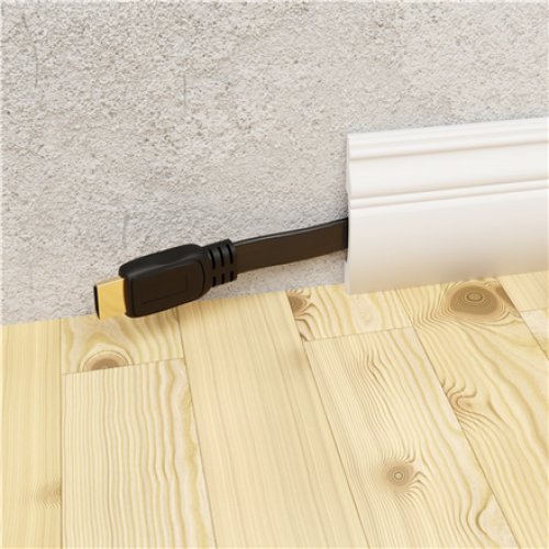 Goobay , High Speed HDMI Flat Cable with Ethernet , 61279 , HDMI male (type A) , HDMI (type A) , HDMI to HDMI , 2 m