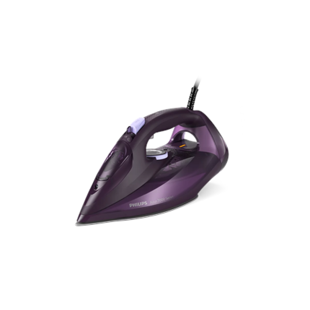 Philips , DST7051/30 7000 Series , Steam Iron , 2800 W , Water tank capacity 300 ml , Continuous steam 50 g/min , Dark purple , Steam boost performance 250 g/min
