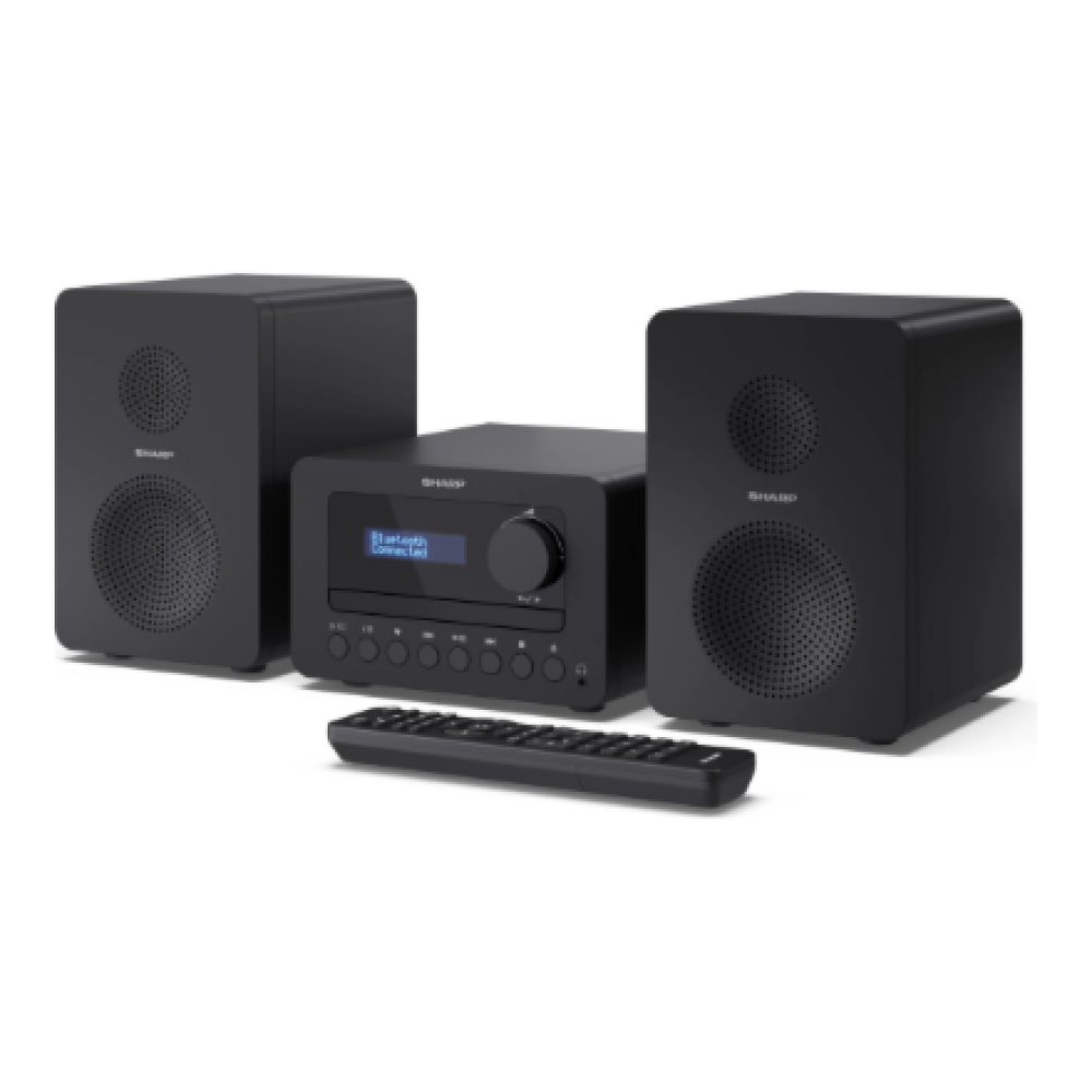 Sharp TOKYO FM Hi-Fi Micro System , XL-B514(BK) , AUX in , Bluetooth , CD player , FM radio