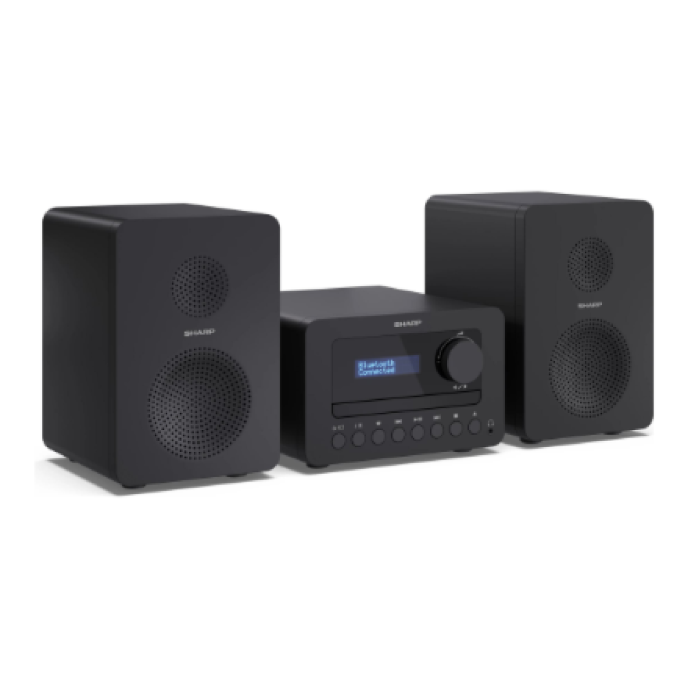 Sharp TOKYO FM Hi-Fi Micro System , XL-B514(BK) , AUX in , Bluetooth , CD player , FM radio