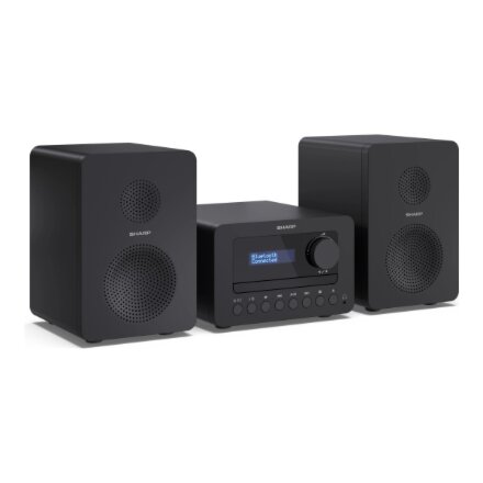 Sharp TOKYO FM Hi-Fi Micro System , XL-B514(BK) , AUX in , Bluetooth , CD player , FM radio