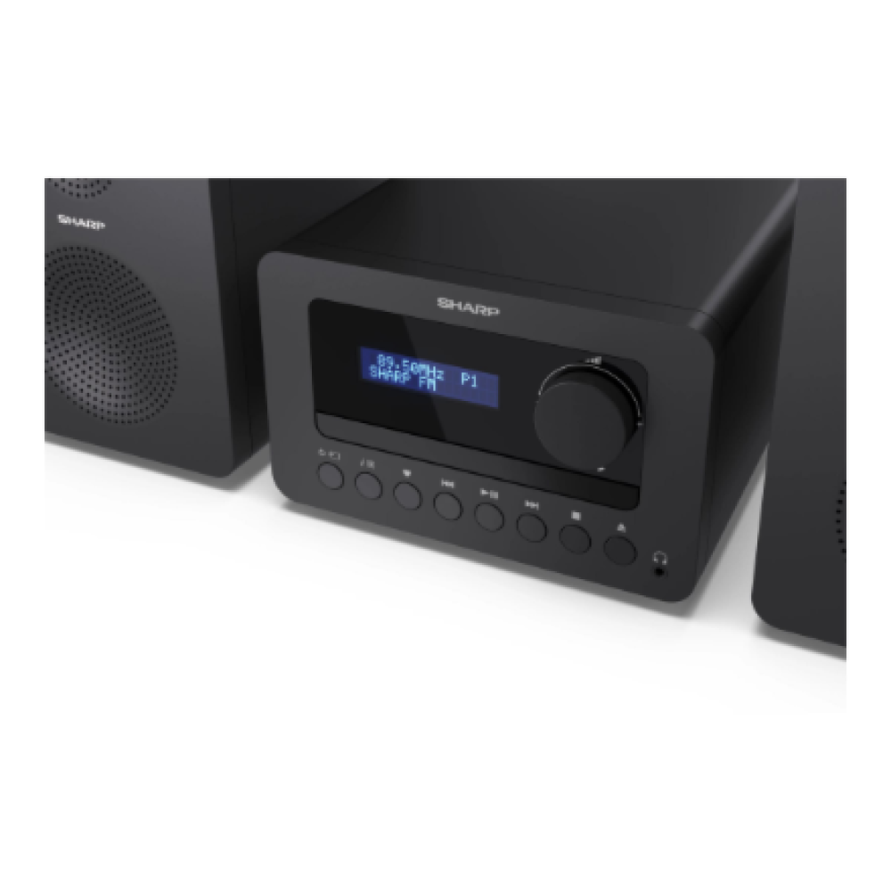 Sharp TOKYO FM Hi-Fi Micro System , XL-B514(BK) , AUX in , Bluetooth , CD player , FM radio