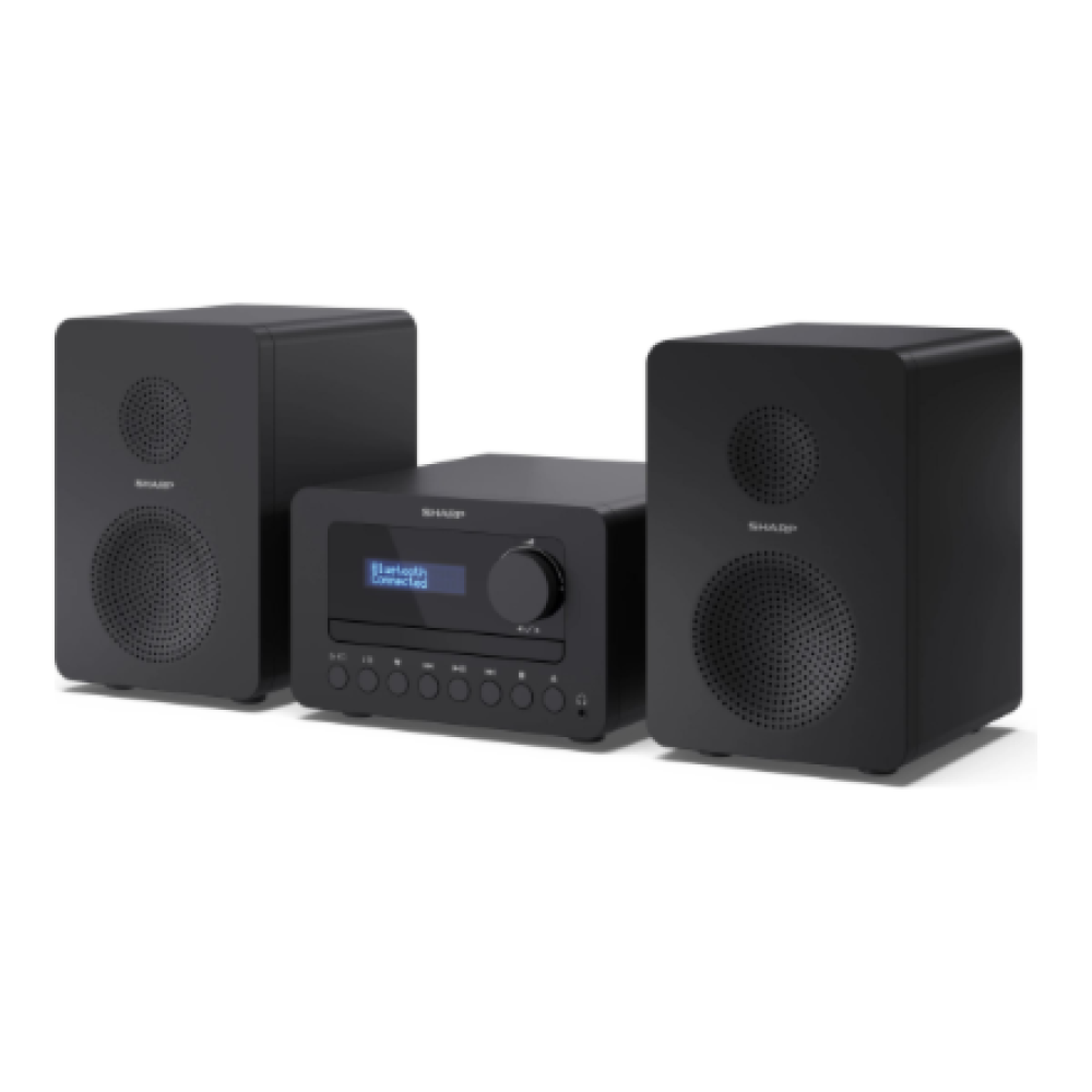 Sharp TOKYO FM Hi-Fi Micro System , XL-B514(BK) , AUX in , Bluetooth , CD player , FM radio