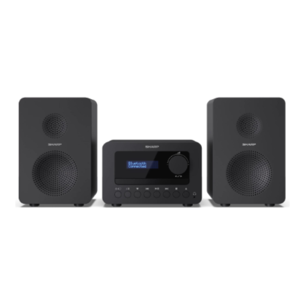 Sharp TOKYO FM Hi-Fi Micro System , XL-B514(BK) , AUX in , Bluetooth , CD player , FM radio