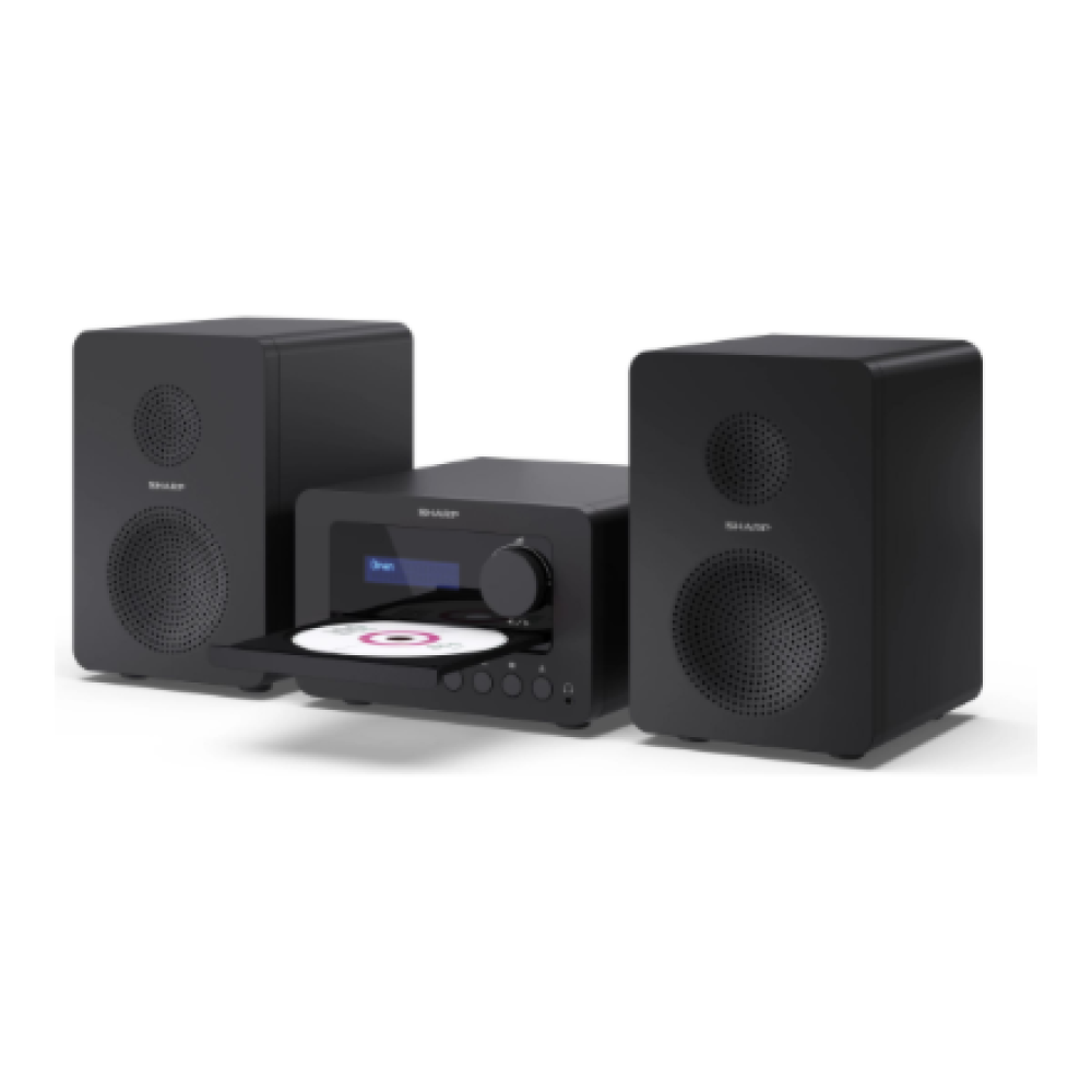 Sharp TOKYO FM Hi-Fi Micro System , XL-B514(BK) , AUX in , Bluetooth , CD player , FM radio