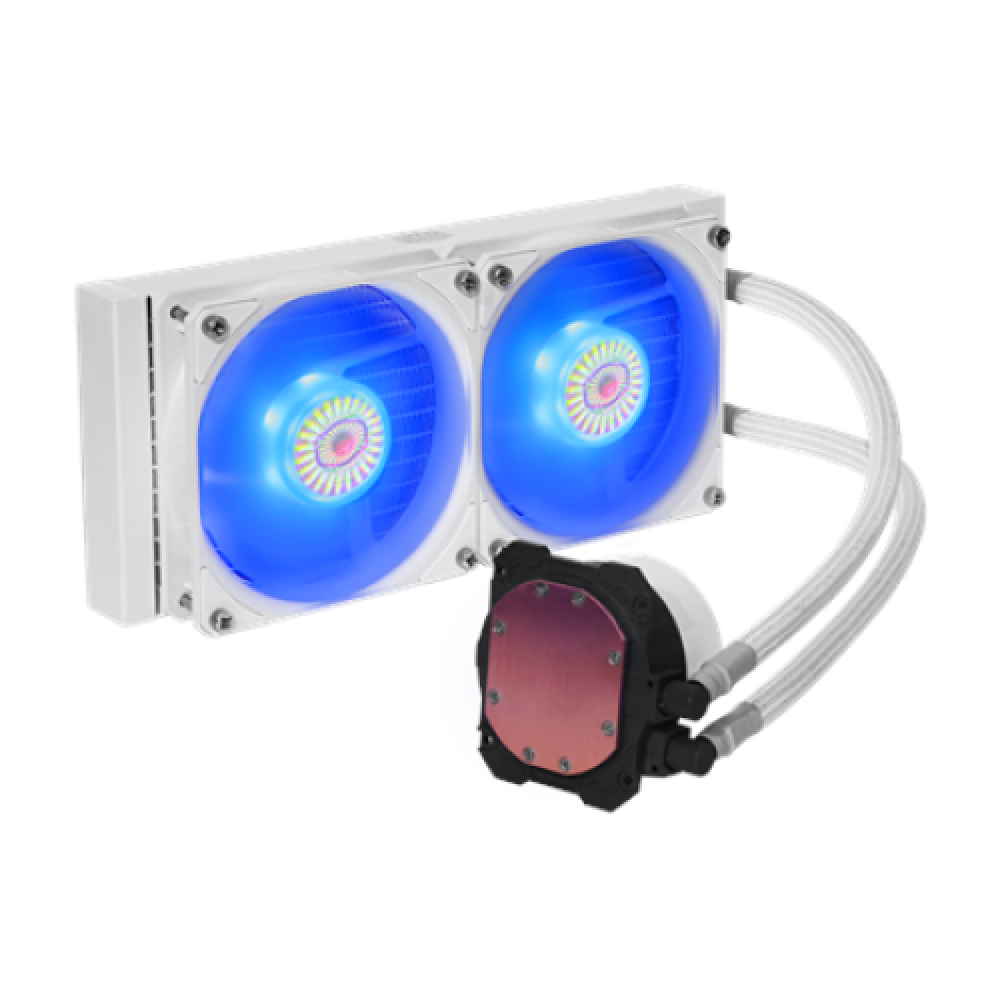 Cooler Master , MasterLiquid ML240L V2 RGB Cooler , White , Cooler