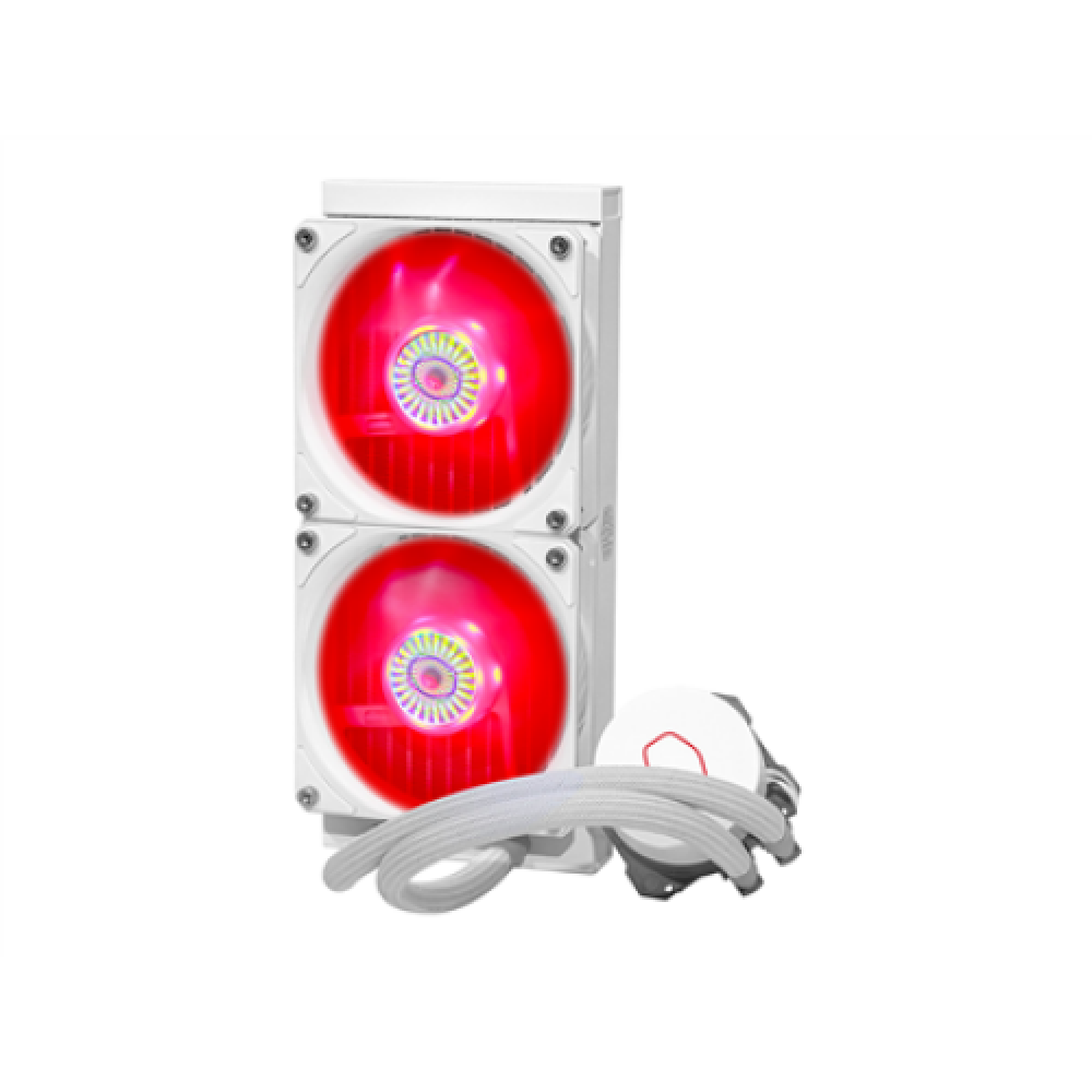 Cooler Master , MasterLiquid ML240L V2 RGB Cooler , White , Cooler