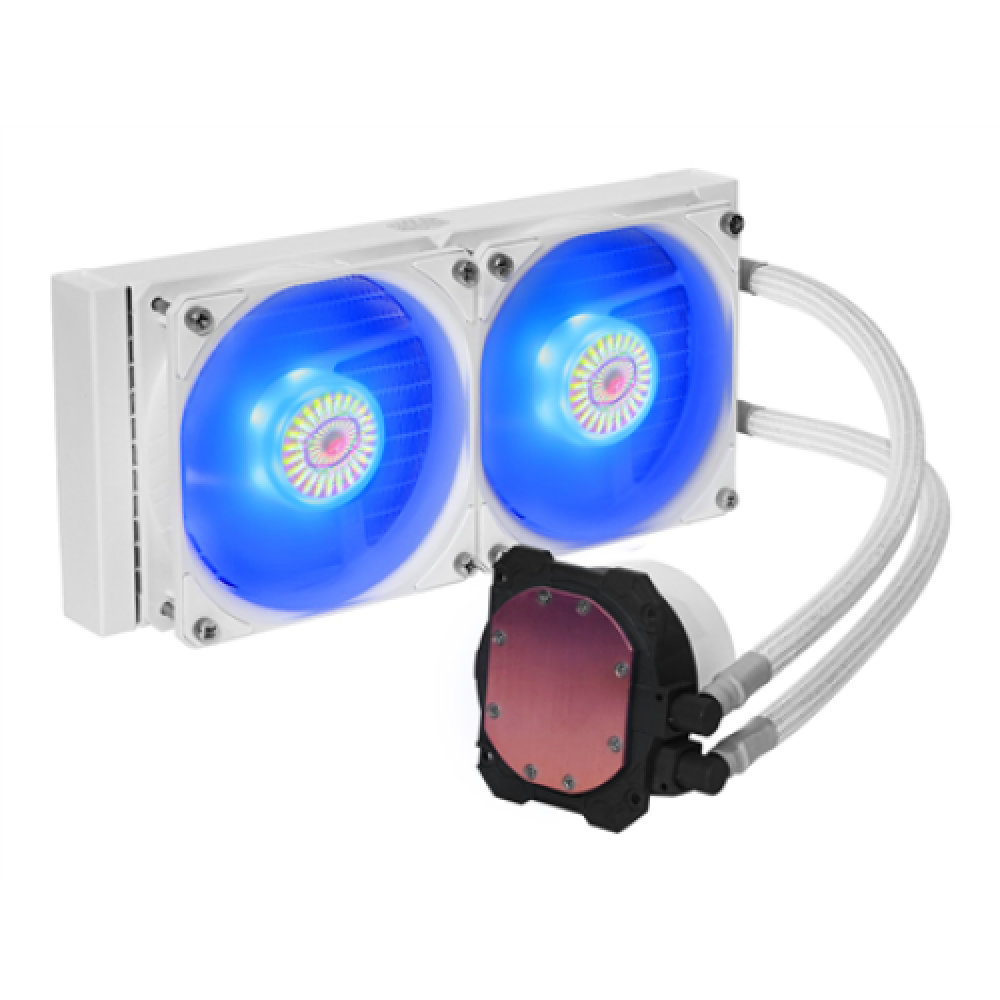 Cooler Master , MasterLiquid ML240L V2 RGB Cooler , White , Cooler