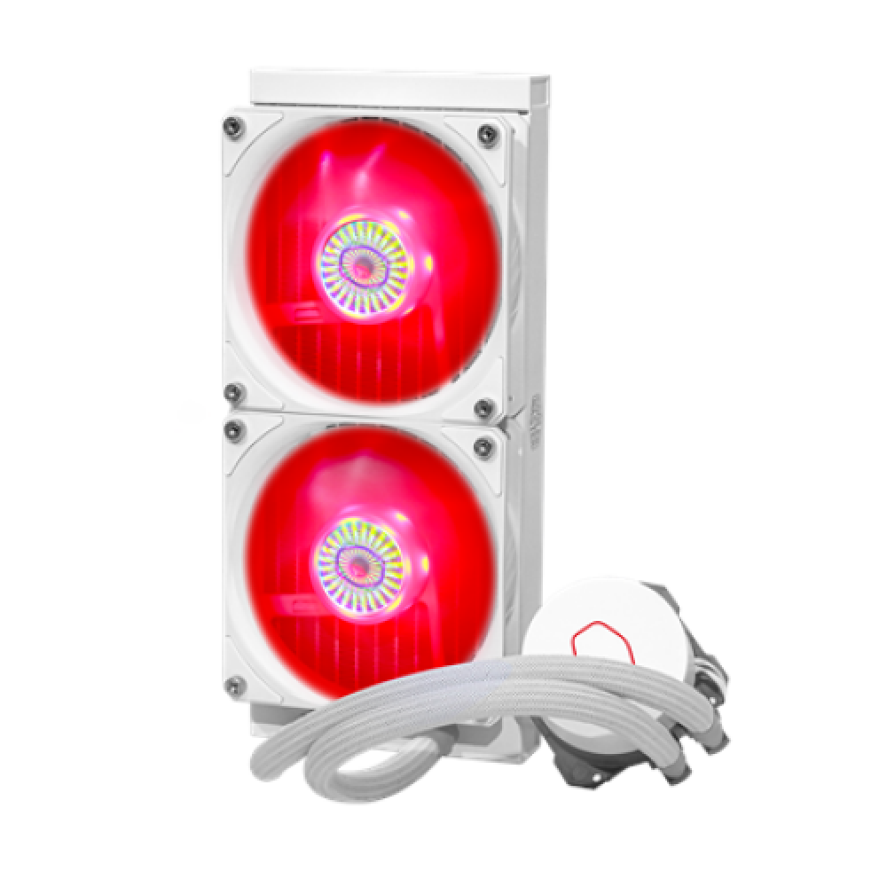 Cooler Master , MasterLiquid ML240L V2 RGB Cooler , White , Cooler