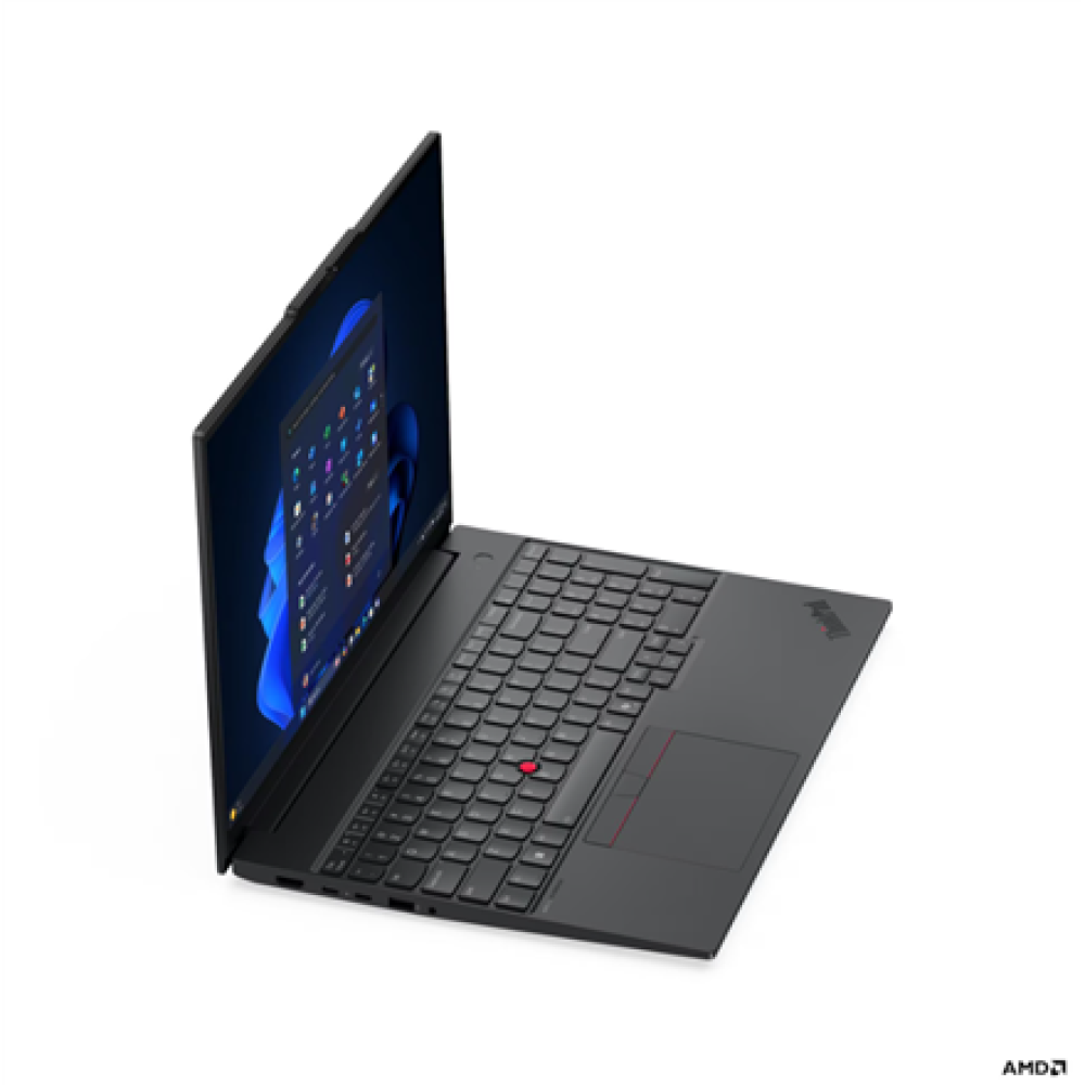 Lenovo ThinkPad E16 G4 AMD , Black , 16 , IPS , WUXGA , 1920 x 1200 pixels , Anti-glare , AMD Ryzen AI 5 , 330 , 16 GB , SODIMM DDR5 , Solid-state drive capacity 512 GB , AMD Radeon 820M Graphics , Windows 11 Pro , 802.11be , Bluetooth version 5.4 , Keybo