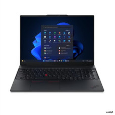 Lenovo ThinkPad E16 G4 AMD , Black , 16 , IPS , WUXGA , 1920 x 1200 pixels , Anti-glare , AMD Ryzen AI 5 , 330 , 16 GB , SODIMM DDR5 , Solid-state drive capacity 512 GB , AMD Radeon 820M Graphics , Windows 11 Pro , 802.11be , Bluetooth version 5.4 , Keybo