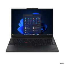 Lenovo ThinkPad E16 G4 AMD , Black , 16 , IPS , WUXGA , 1920 x 1200 pixels , Anti-glare , AMD Ryzen AI 5 , 330 , 16 GB , SODIMM DDR5 , Solid-state drive capacity 512 GB , AMD Radeon 820M Graphics , Windows 11 Pro , 802.11be , Bluetooth version 5.4 , Keybo