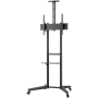 Goobay Floor stand , 59508 TV Presentation Stand Pro (Size L) , Adjustable Height, Tilt , 37-70 , Black