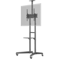 Goobay Floor stand , 59508 TV Presentation Stand Pro (Size L) , Adjustable Height, Tilt , 37-70 , Black