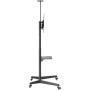 Goobay Floor stand , 59508 TV Presentation Stand Pro (Size L) , Adjustable Height, Tilt , 37-70 , Black