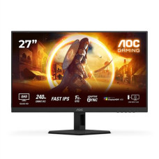 AOC , Q27G4ZR , 27 , Fast IPS , QHD , 16:9 , 240 Hz , 1 ms , 2560 x 1440 pixels , 400 cd/m² , HDMI ports quantity 2 , Black