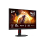 AOC , Q27G4ZR , 27 , Fast IPS , QHD , 16:9 , 240 Hz , 1 ms , 2560 x 1440 pixels , 400 cd/m² , HDMI ports quantity 2 , Black