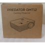 SALE OUT. Acer PREDATOR GM712 Projector, DLP, 4K UHD, 4000lm, 20000/1, HDMI, Black , Acer PREDATOR GM712 , 4K UHD (3840 x 2160) , 3600 ANSI lumens , Black , USED