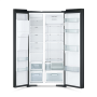Hitachi Refrigerator R-SX700GPRU0 (GBK) Energy efficiency class F, Free standing, Side by side, Height 179.5 cm, No Frost system, Fridge net capacity 366 L, Freezer net capacity 207 L, Display, 42 dB, Glass Black