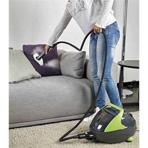 Polti , Steam cleaner , PTEU0280 Vaporetto Pro 95_Turbo Flexi , Power 1100 W , Steam pressure 5 bar , Water tank capacity 1.3 L , Black/Green
