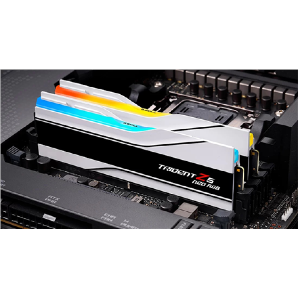 G.Skill Trident Z5 Neo RGB , 32 (2x16GB) GB , DDR5 , 6400 MHz , PC/server , Registered No , ECC No