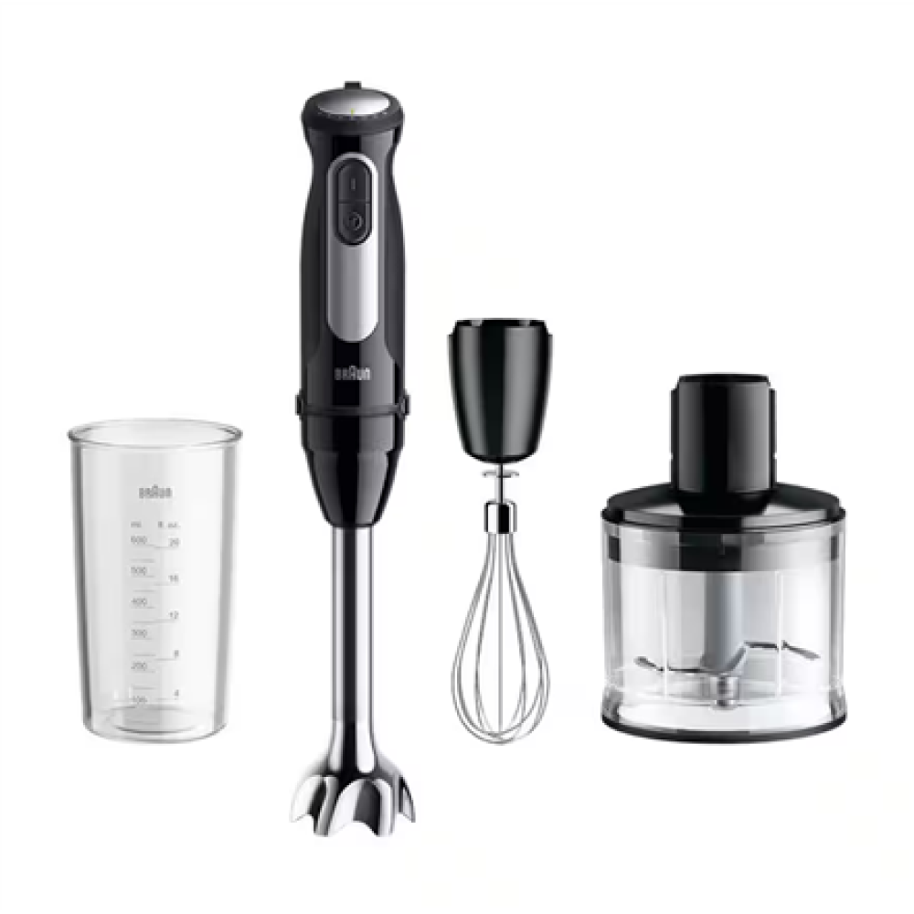 Braun Hand Blender , MQ55236M MultiQuick 5 Pro , Hand Blender , 750 W , Number of speeds 25 , Turbo mode , Black