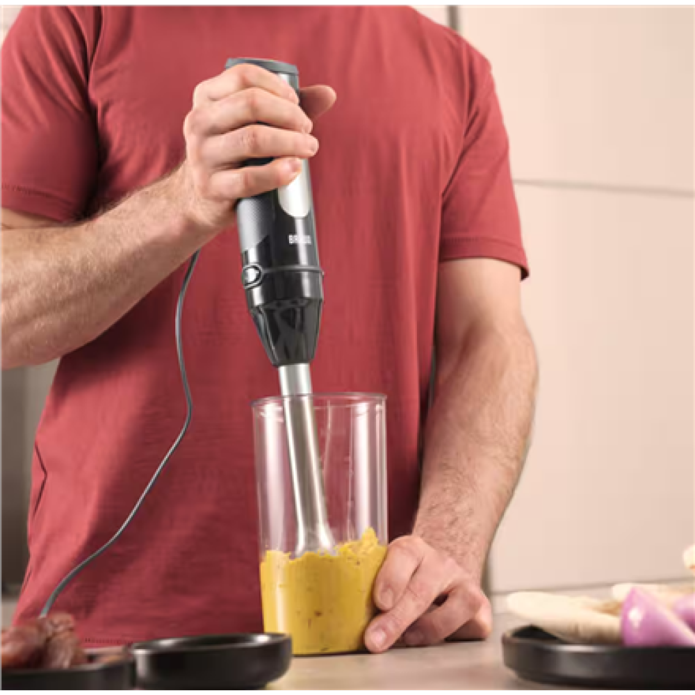 Braun Hand Blender , MQ55236M MultiQuick 5 Pro , Hand Blender , 750 W , Number of speeds 25 , Turbo mode , Black