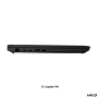 Lenovo ThinkPad L16 G3 AMD , Black , 16 , IPS , WUXGA , 1920 x 1200 pixels , Anti-glare , AMD Ryzen AI 5 , 430 , 24 GB , SODIMM DDR5 , Solid-state drive capacity 512 GB , AMD Radeon 840M Graphics , Windows 11 Pro , 802.11be , Bluetooth version 5.4 , 4G up
