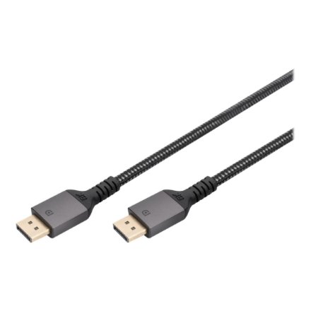 Digitus , 8K DisplayPort Connection Cable Version 1.4 , DB-340201-020-S , DisplayPort to DisplayPort