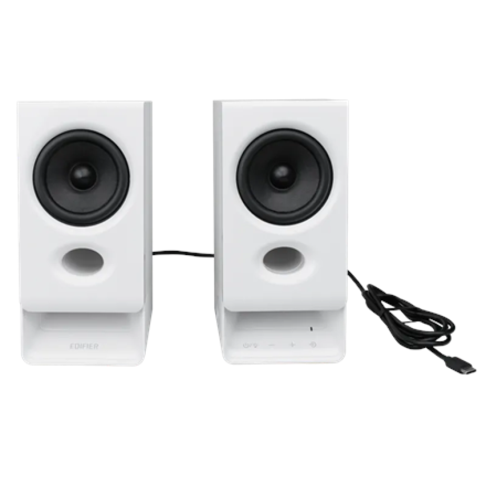 Edifier USB-Powered Speaker , R20BT , 2.5 W + 2.5 W , Bluetooth , Wireless connection , White