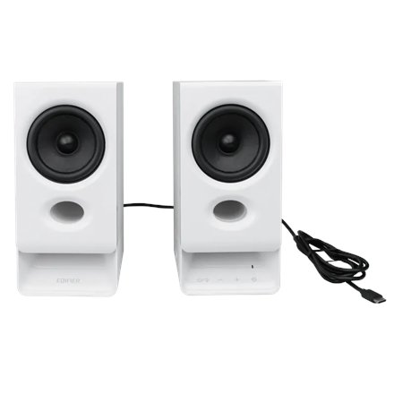 Edifier USB-Powered Speaker , R20BT , 2.5 W + 2.5 W , Bluetooth , Wireless connection , White