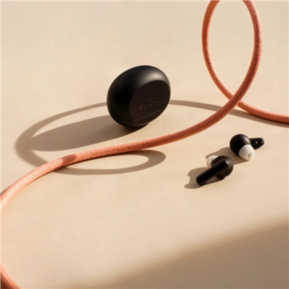 Sudio Earbuds , A3 Pro , Bluetooth , In-ear , Microphone , Cloudy Black , Noise canceling , Wireless