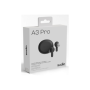 Sudio Earbuds , A3 Pro , Bluetooth , In-ear , Microphone , Cloudy Black , Noise canceling , Wireless