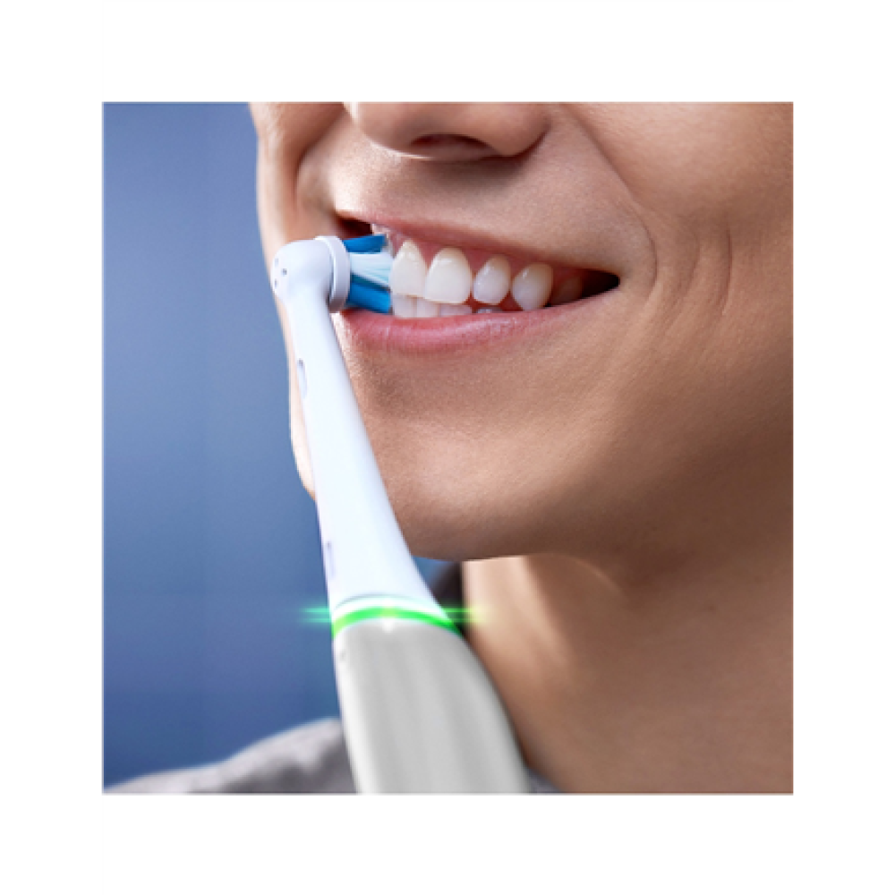 Oral-B Electric Toothbrush , iO6 DuoPack , Rechargeable , For adults , Number of brush heads included 2 , Number of teeth brushing modes 5 , White/Pink