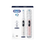Oral-B Electric Toothbrush , iO6 DuoPack , Rechargeable , For adults , Number of brush heads included 2 , Number of teeth brushing modes 5 , White/Pink