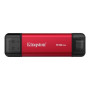 Kingston Dual Portable Solid-State Drive, USB Type-A and Type-C , 512 GB , Solid-state drive interface USB 3.2 Gen 2 , Read speed 1050 MB/s , Write speed 950 MB/s