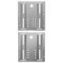 AXAGON Metal frame for mounting one 2.5 disk into one 3.5 position , RHD-125S