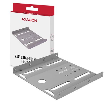 AXAGON Metal frame for mounting one 2.5 disk into one 3.5 position , RHD-125S