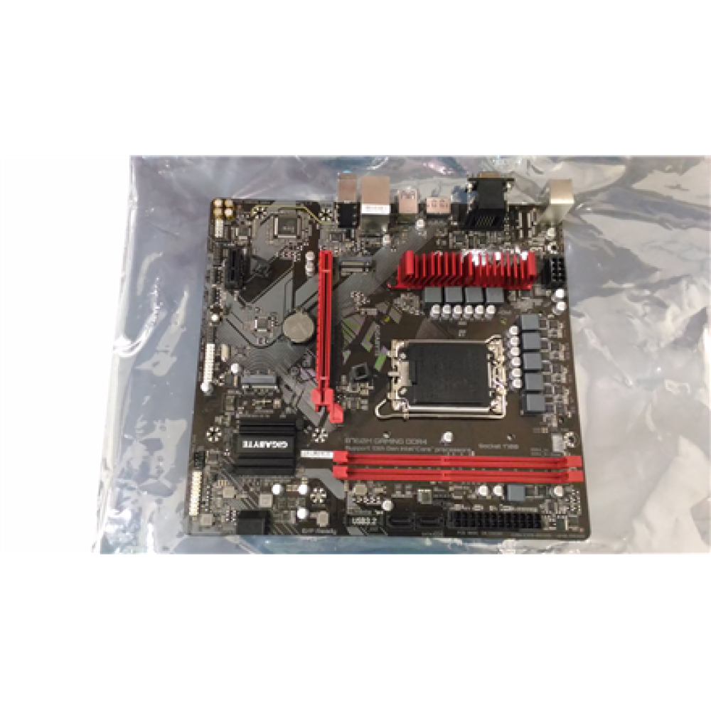 SALE OUT. GIGABYTE B760M GAMING DDR4 1.0 M/B , Gigabyte B760M GAMING DDR4 1.0 M/B , Processor family Intel , Processor socket LGA1700 , DDR4 DIMM , Memory slots 2 , Supported hard disk drive interfaces SATA, M.2 , Number of SATA connectors 4 , Chipset Int