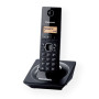 Panasonic Cordless KX-TG1711FXB Black Caller ID Wireless connection Phonebook capacity 50 entries Conference call Built-in display
