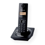 Panasonic Cordless KX-TG1711FXB Black Caller ID Wireless connection Phonebook capacity 50 entries Conference call Built-in display