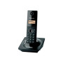 Panasonic Cordless KX-TG1711FXB Black Caller ID Wireless connection Phonebook capacity 50 entries Conference call Built-in display