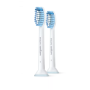 Philips Standard Sonic Toothbrush Heads HX6052/07 Sonicare S Sensitive Heads For adults and children Number of brush heads included 2 Number of teeth brushing modes Does not apply White